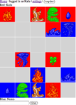 If you lose your wizard, you lose the game.  Looks like checkmate!