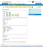The app featured a rather involved layout and publishing wizard.
  This is the review step at the end of it.