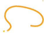 Eat apples, grow longer.  Totally pointless, but it's fun to 
  add more springy joints to the snake